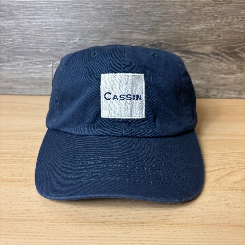 Cassin Hat Cap Strap Back Blue Navy Imperial Adjustable NWT